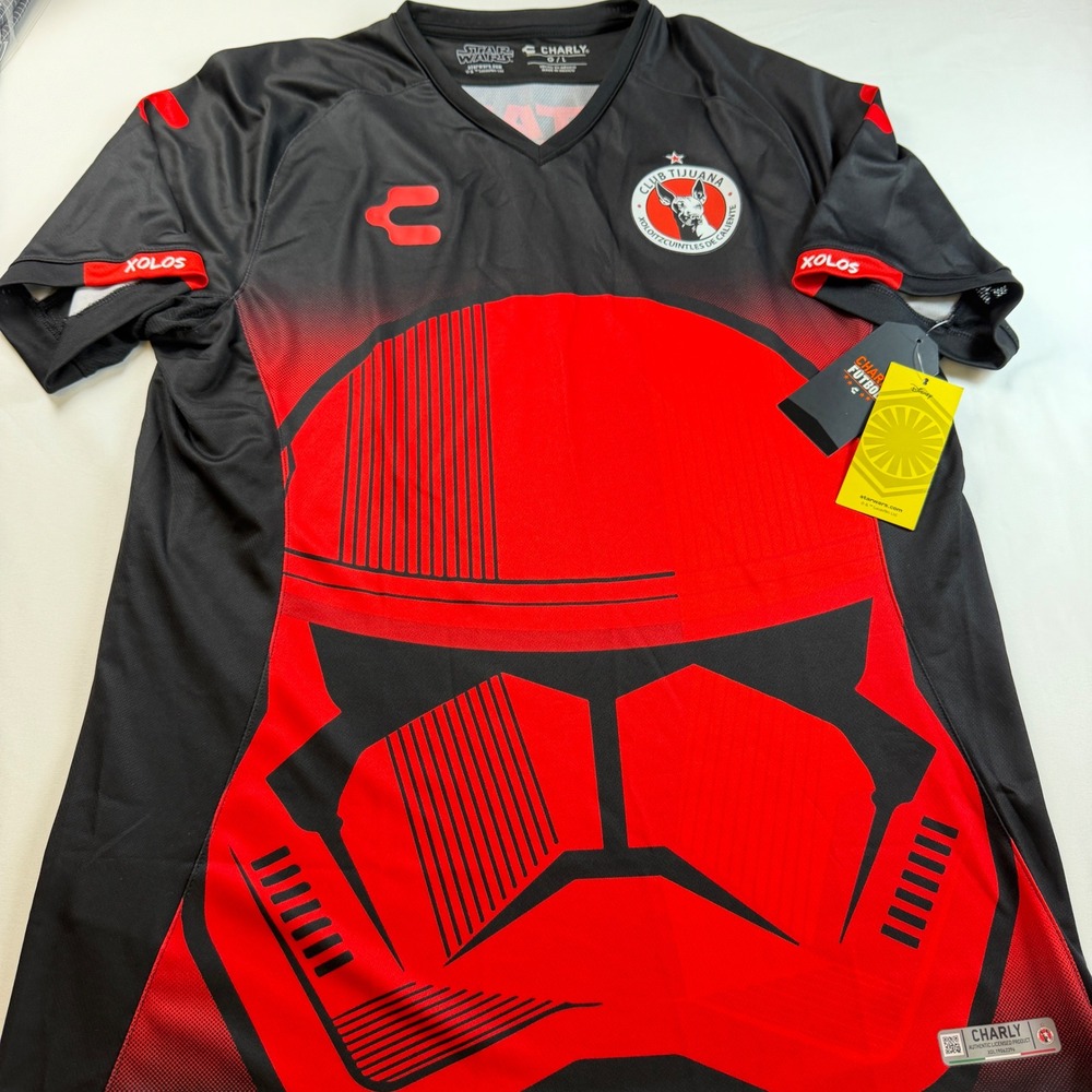 Charly Xolos Tijuana Star Wars Special Edition Stormtrooper Women's L RARE NWT
